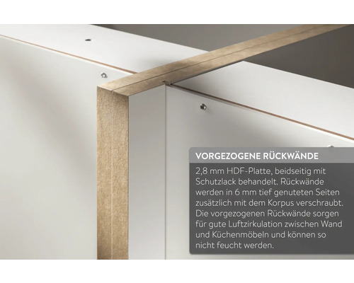 Badkamermeubelset NOBILIA Programma 3 BxHxD 101 x 59,1 x 48,7 cm Frontkleur grijs hoogglans met opzetwastafel Greeplijst mat chroom 436