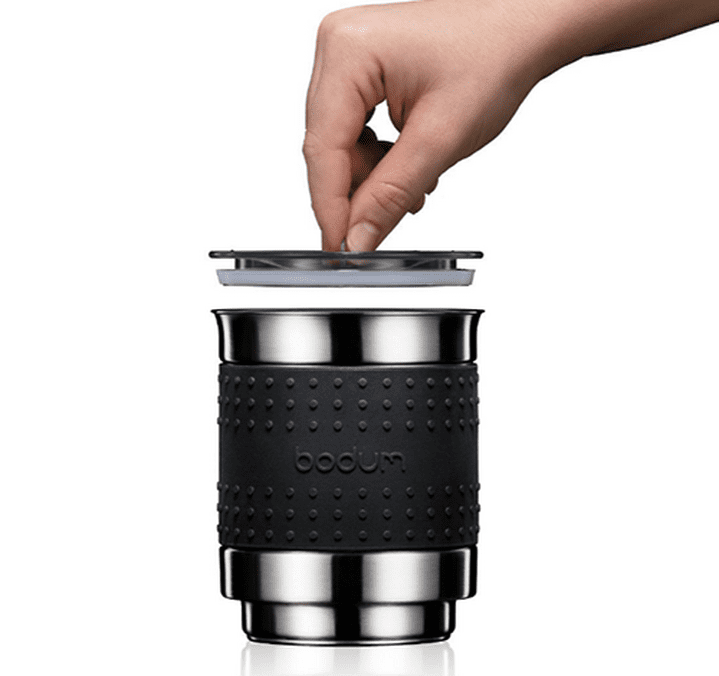 Mousseur à lait électrique Bistro Barista Noir - 11901-01EURO - BODUM