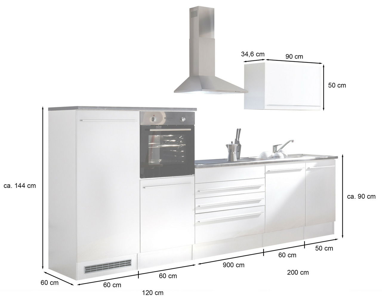 Yourkitchen Küchenblock 320 JAZZ