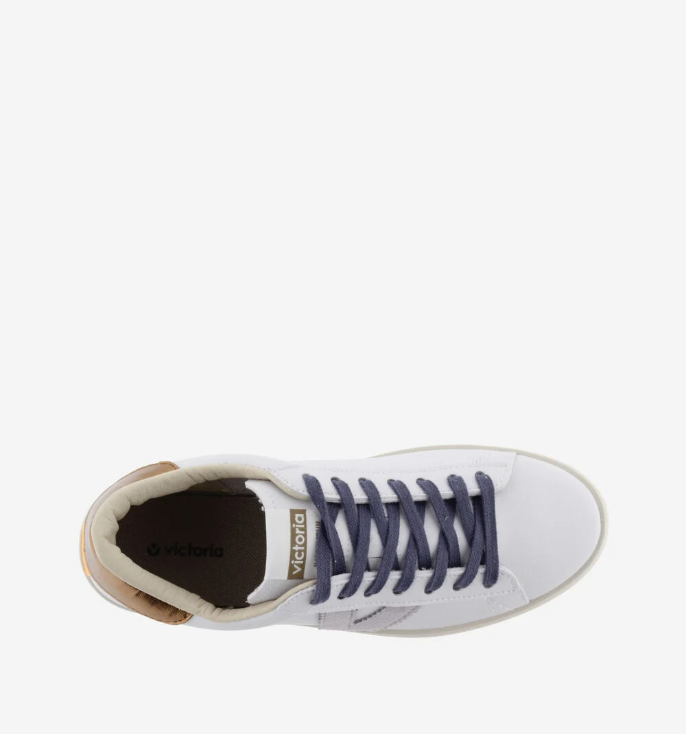 BERLÍN EFFET CUIR MULTICOLORE Baskets femme à effet cuir multicolore COBRE