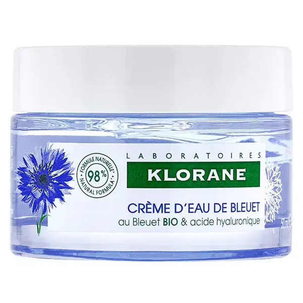 Creme de água de centáurea Klorane 50ml