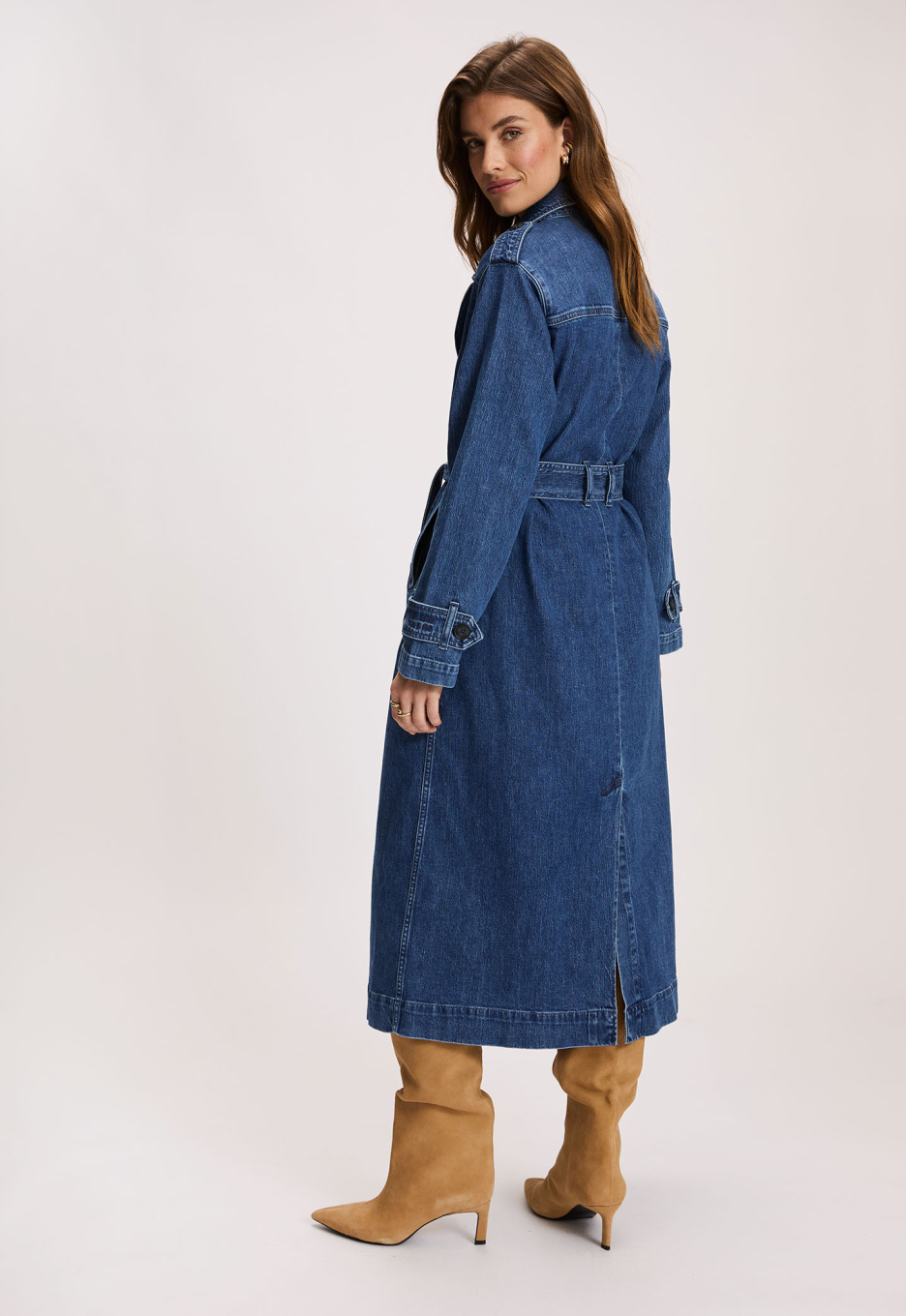 Silvercreek Denim Trench Jacket