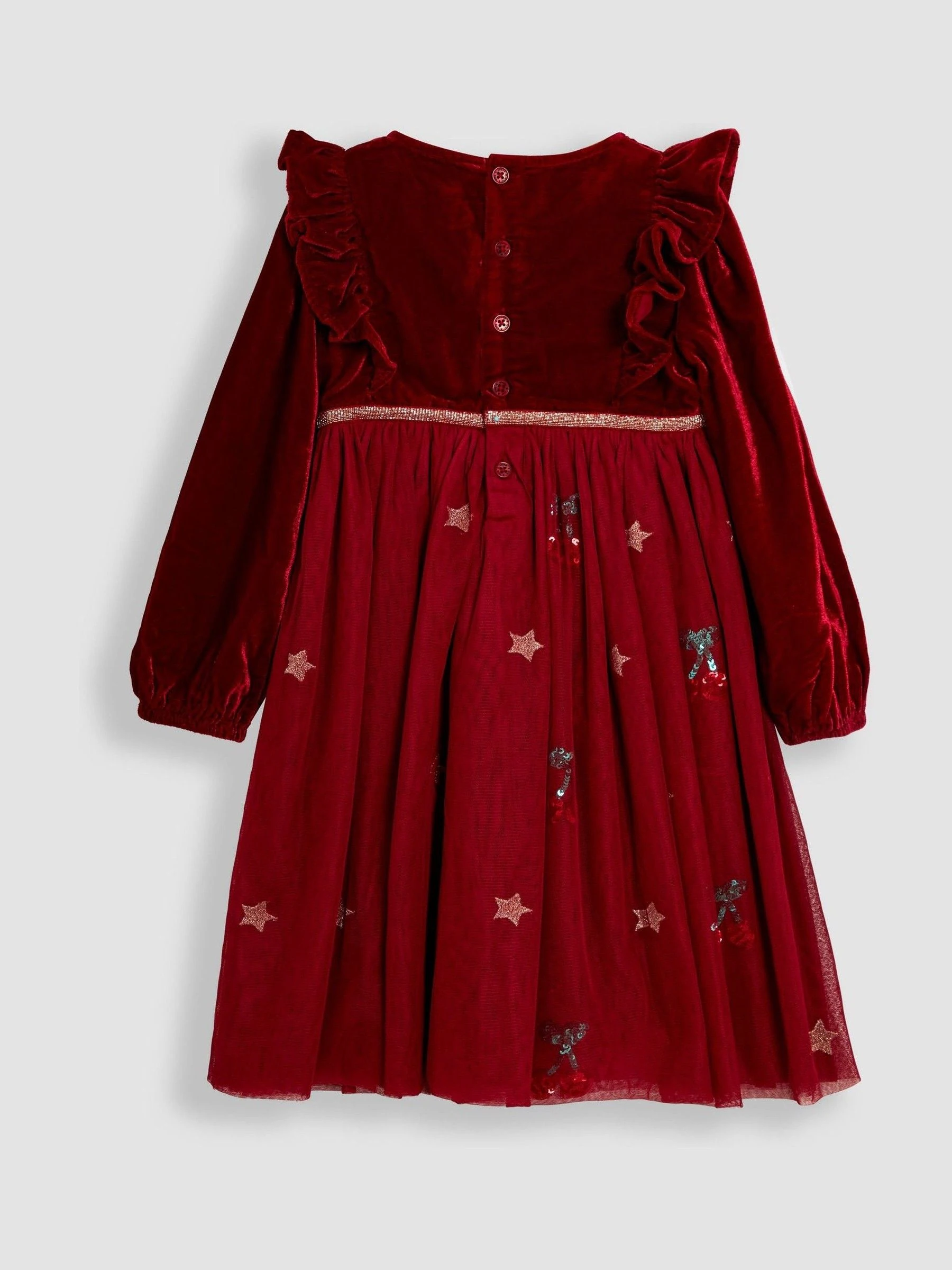JoJo Maman Bébé Sequin Party Dress