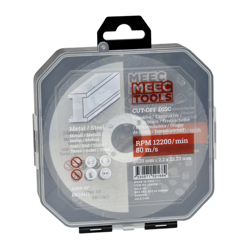 Kappeskiver 10-pk Ø125 mm