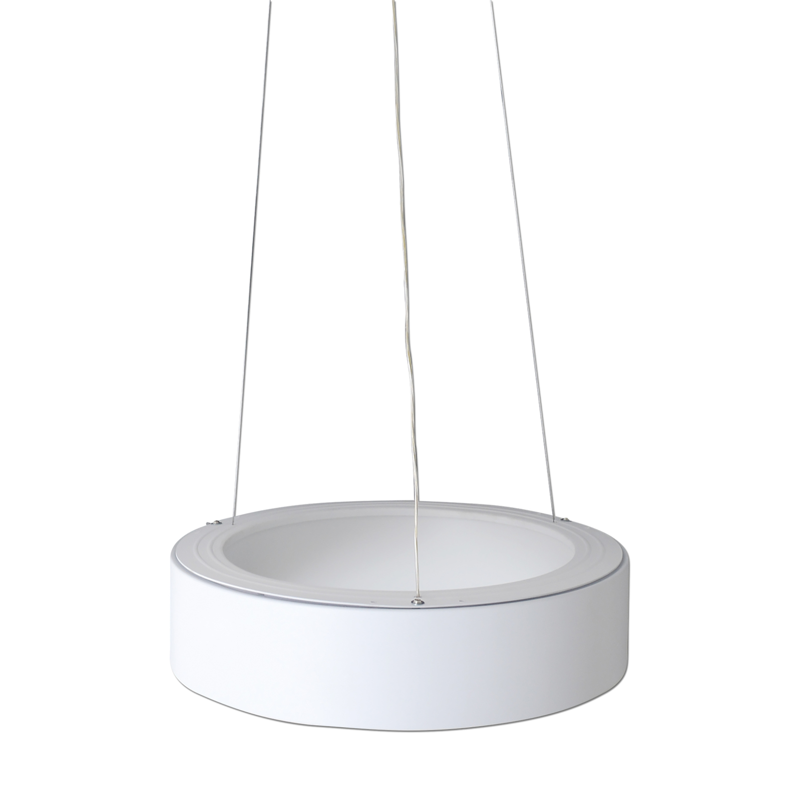 LED-Pendelleuchte CARLA - weiß - Ø 45 cm