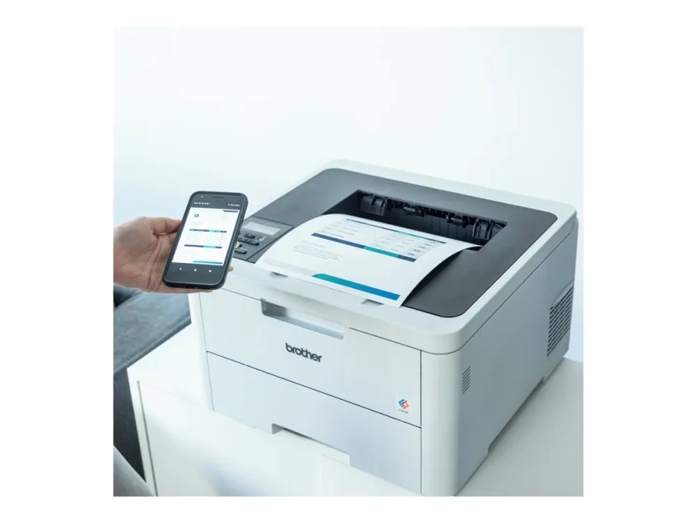 Brother HL-L3220CW - Printer - farve - LED - A4/Legal - 600 x 2400 dpi - op til 18 spm (mono) / op til 18 spm (farve) - kapacitet: 250 ark - USB 2.0, Wi-Fi(n)