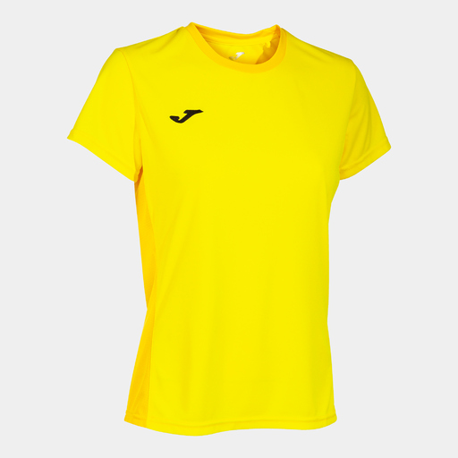 Camiseta Joma Winner II Amarela de Manga Curta