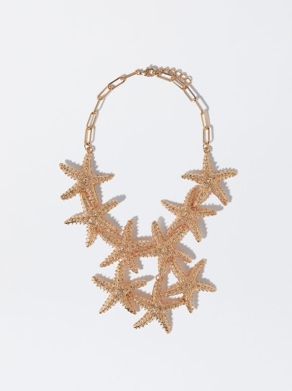 Colar Estrela-do-Mar - Dourado