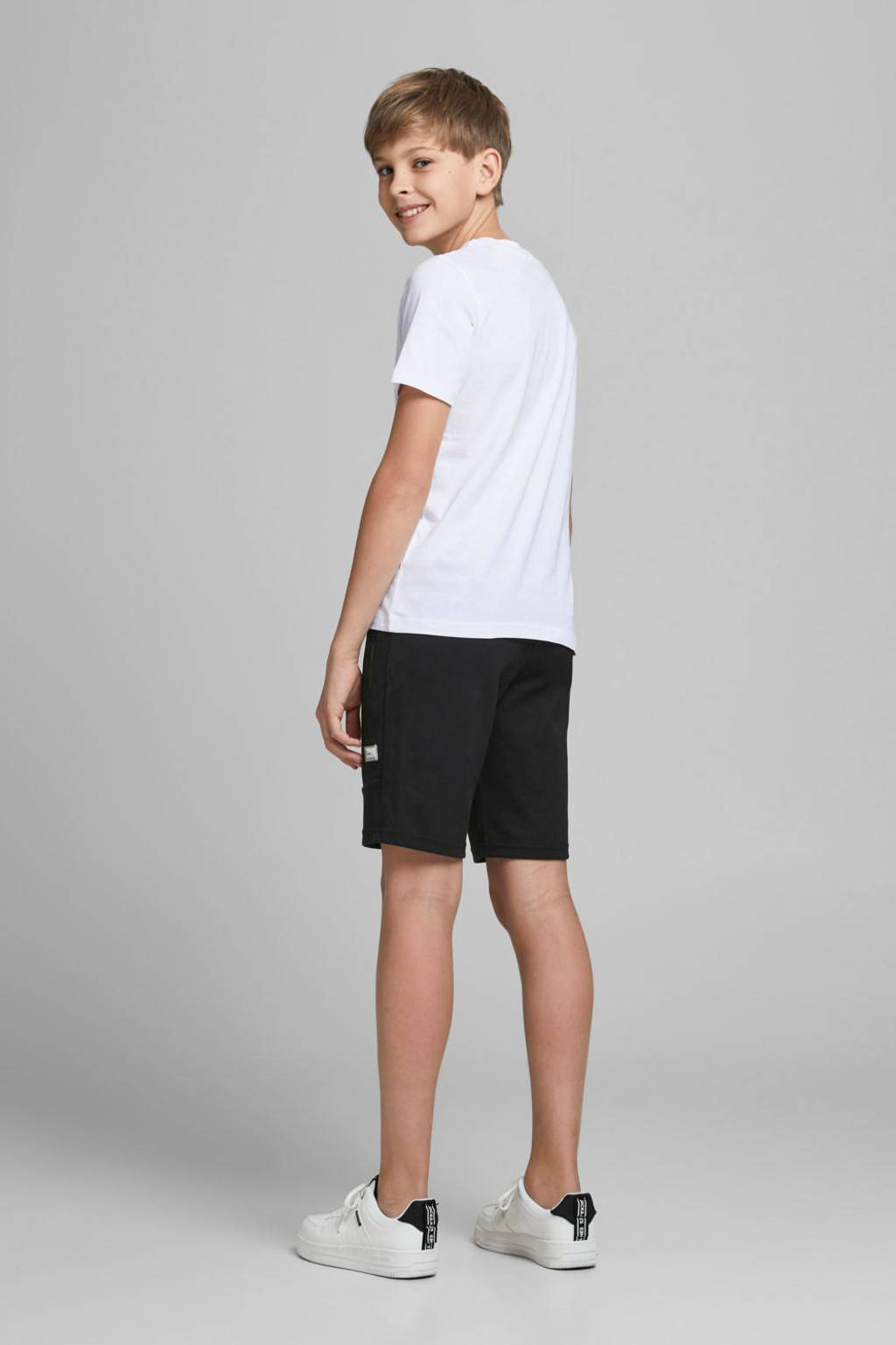 JACK & JONES sweatshort JJIAIR zwart