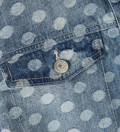 LMTD Denimjakke - NlfDotizza - Medium Blue Denim