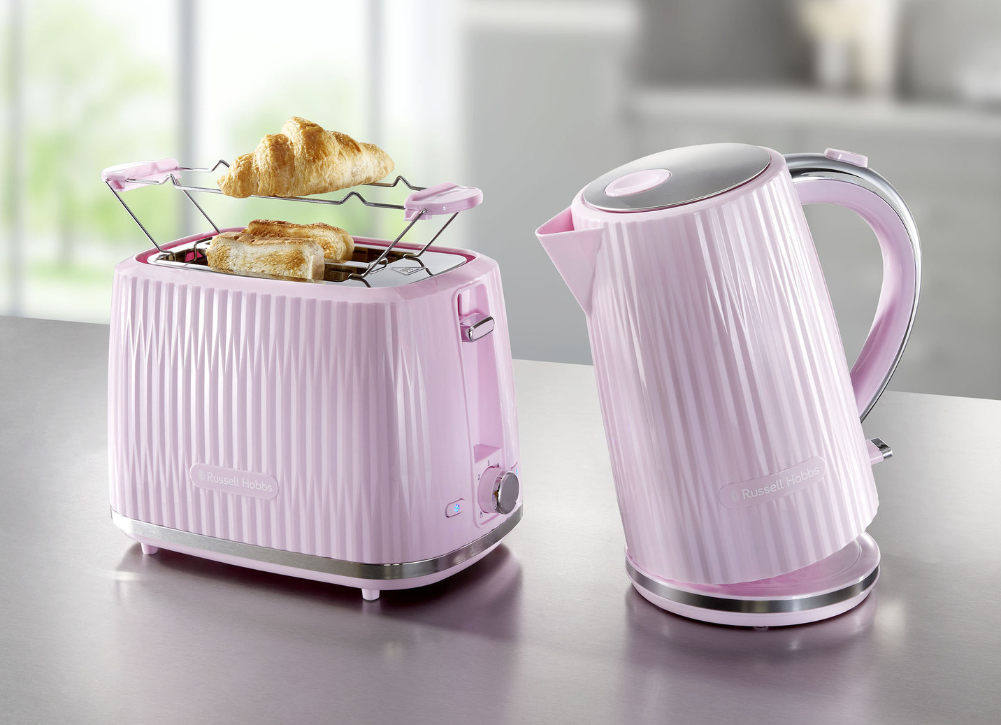 Russell Hobbs Frühstücksserie Eden aus Hochglanz-Kunststoff