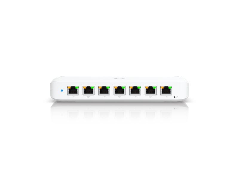 Ubiquiti PoE  Switch USW-ULTRA-60W 7 Port Hochleistungsfähiger und vielseitiger 60W PoE-Switch