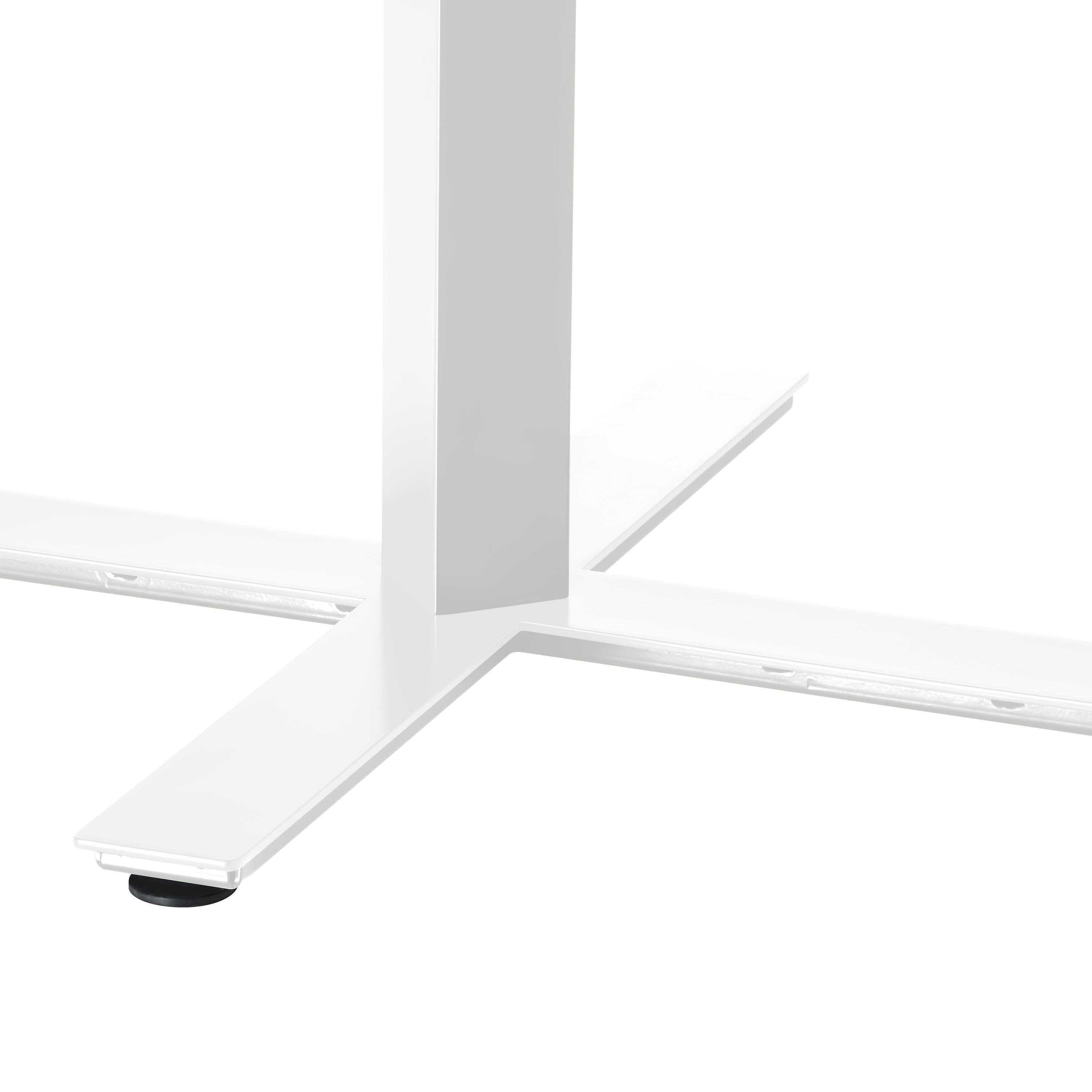 FLEXCUBE Besprechungstisch höhenverstellbar - Nussbaum / H: 62.5 cm