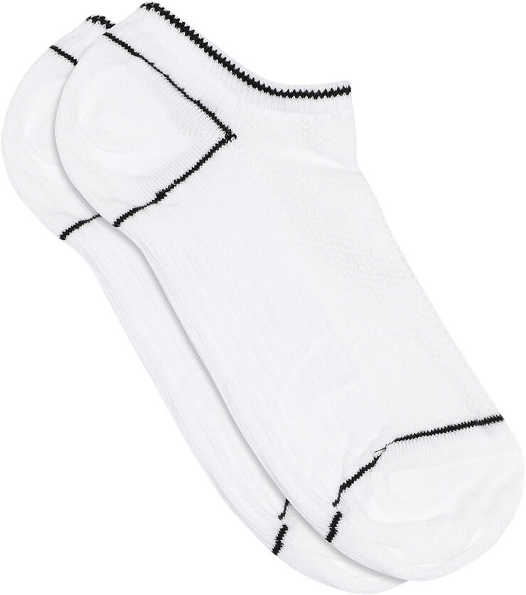 mpWoman Beth sneaker socks Hvid