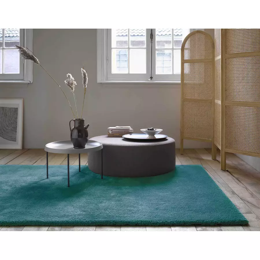 Esprit Hochflorteppich #relaxx smaragd grün