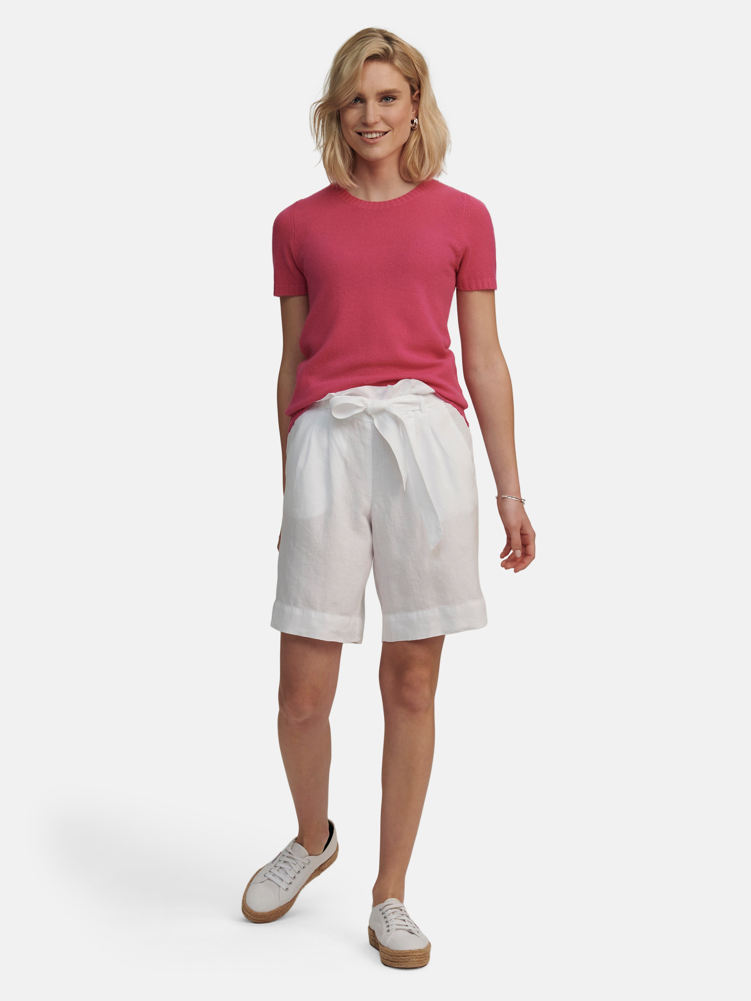 Bermudas aus 100% Leinen