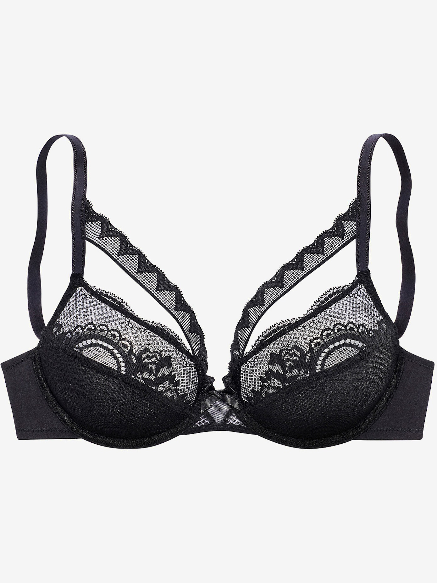Soutien-gorge à armatures avec détails en dentelle