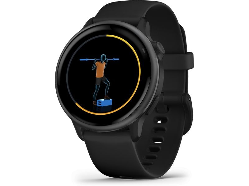 GARMIN GPS-Sportuhr Vivoactive 6 Schwarz Sportuhr