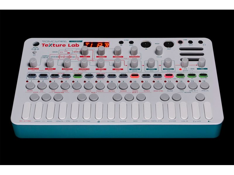 Sonicware Sample-Player LIVEN Texture Lab 4-Voice Granular Synthesizer/Sampler