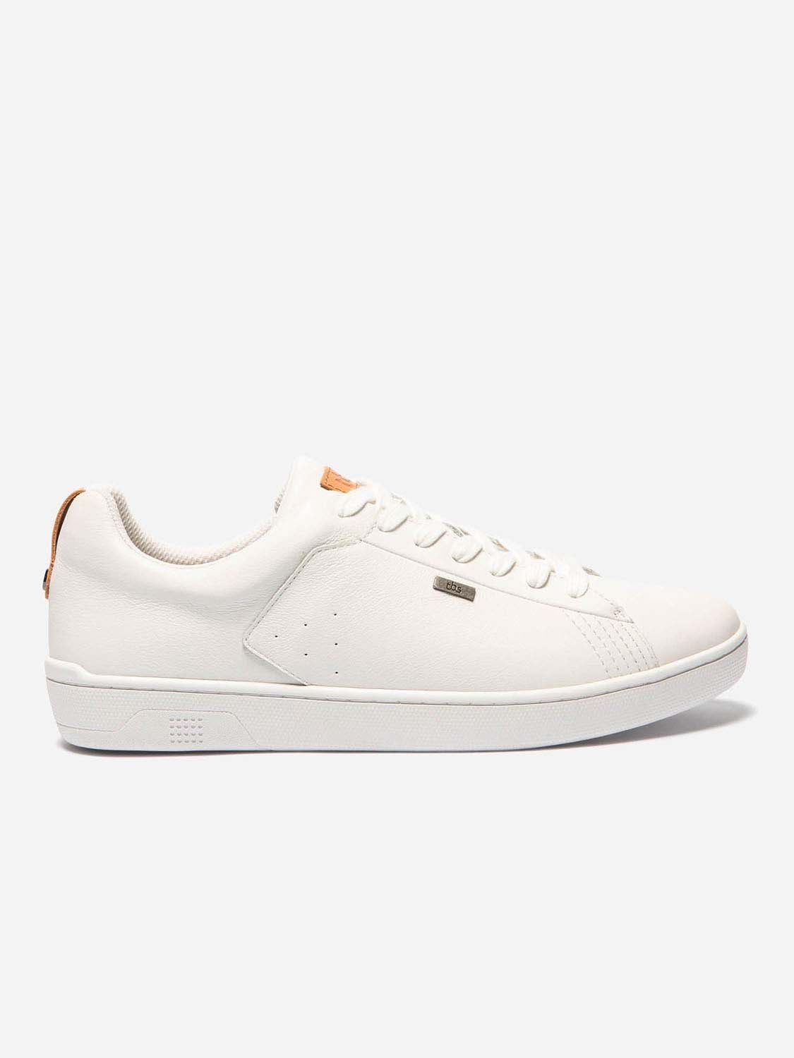 Baskets Homme Confort Purefoam Dessus Cuir Blanc