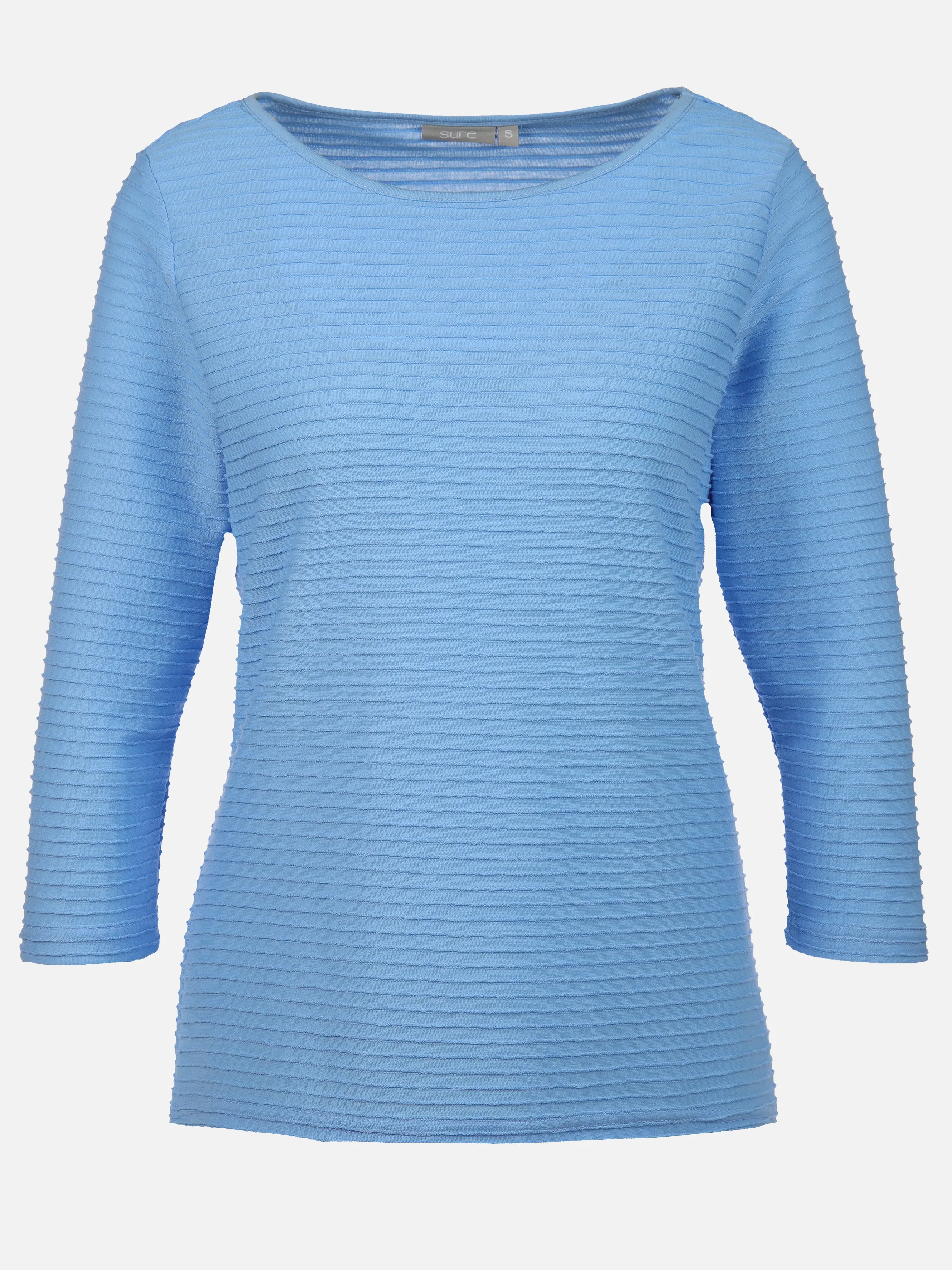 Damen Strukturshirt mit 3/4 Arm