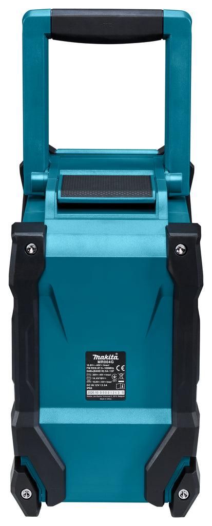 Makita MR004GZ 14,4/18/40V Li-Ion accu bouwradio body - FM/AM - DAB  - Bluetooth - 230V