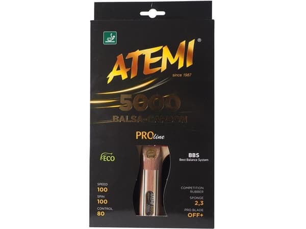 Atemi RAKIETKA T.S 5000 BALSA CARBON concave (17205)