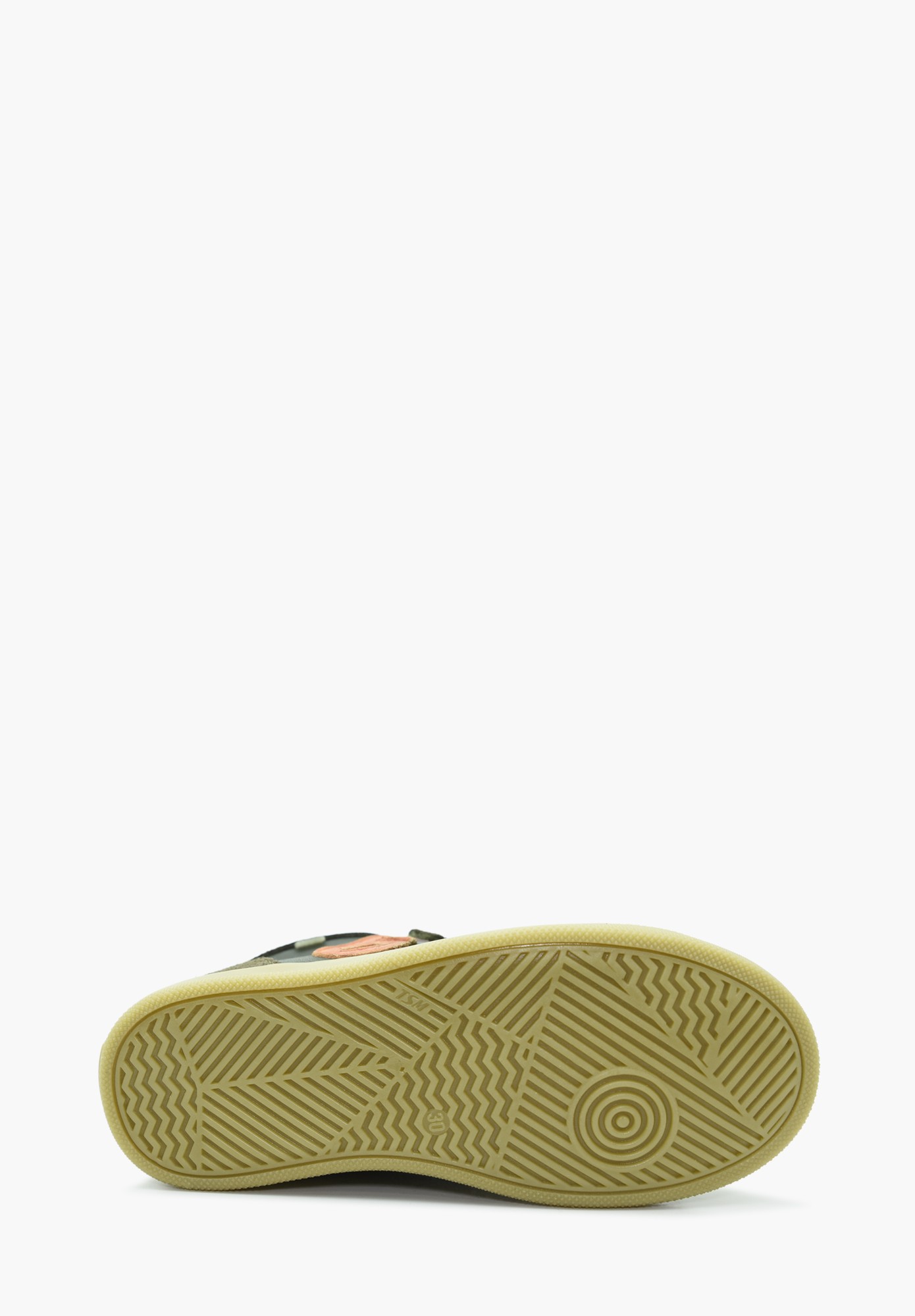 Orello logo TEX Wollfutter Kinder Grüne Orange