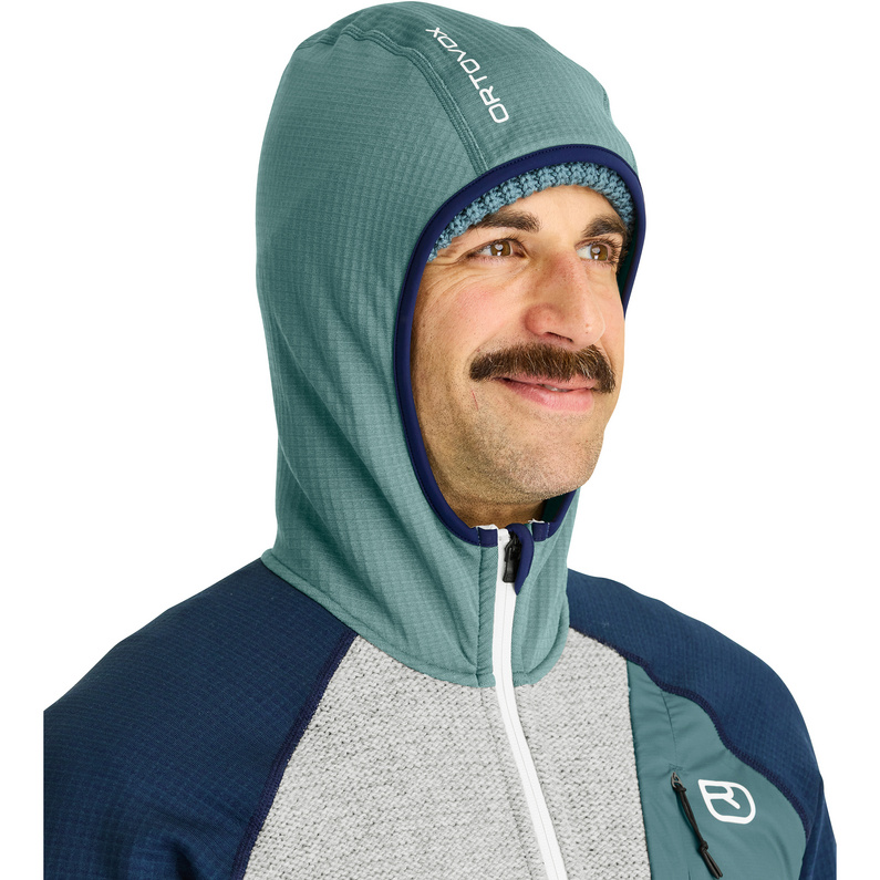 Ortovox Herren Fleece GP Classic Knit Hoodie Jacke