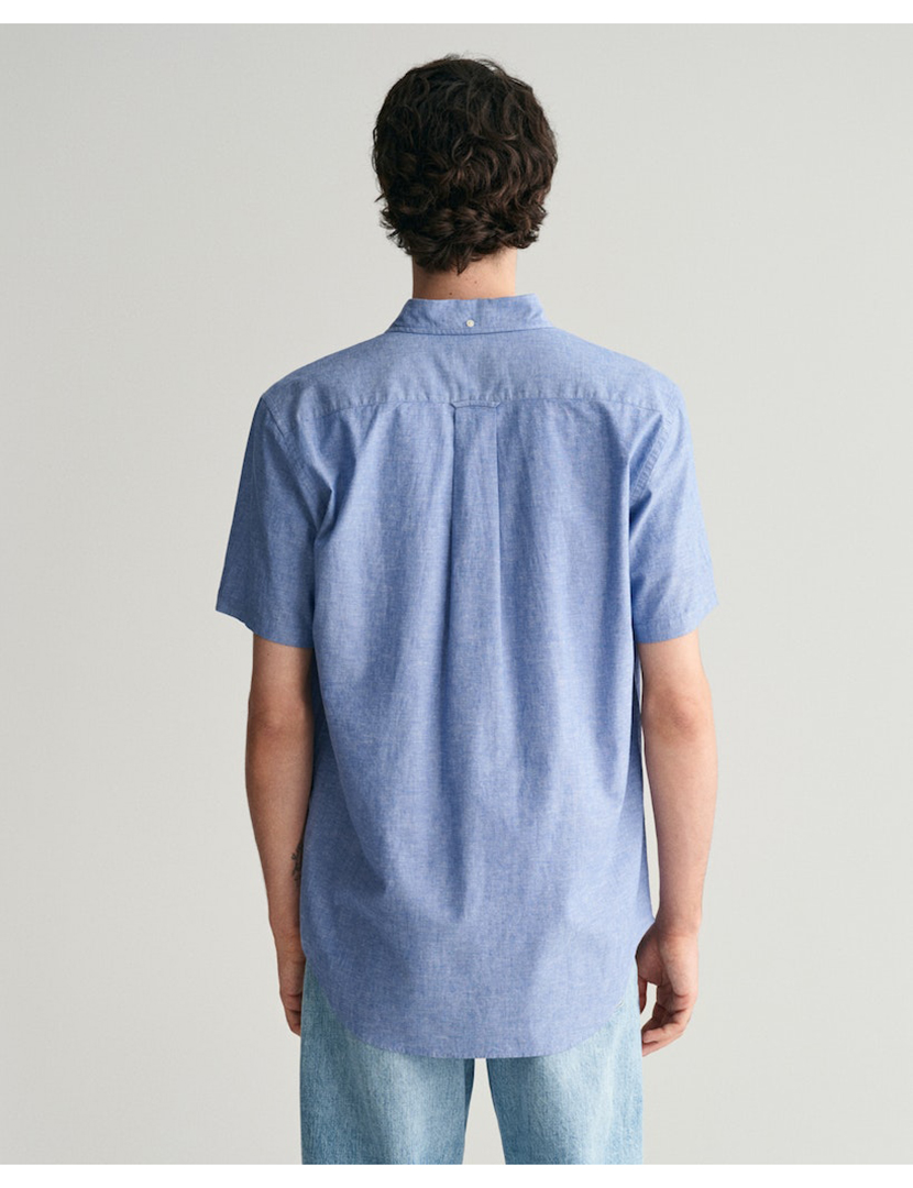 Short Sleeve Blue Shirt