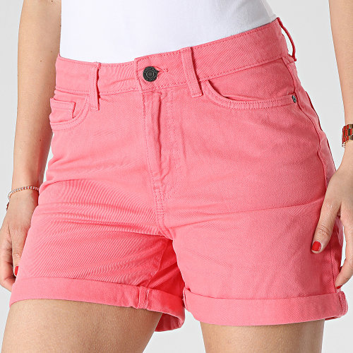 Sort Jean Femme Smiley Rose