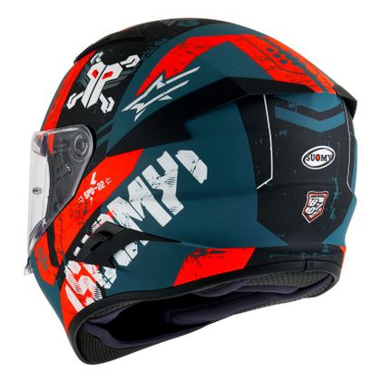 Casque Suomy SPEEDSTAR - TACTIC - MATT - Vert / Blanc