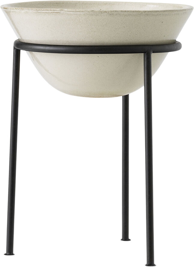 Audo Copenhagen Daiza Planter, H47/Ø35, Ivory
