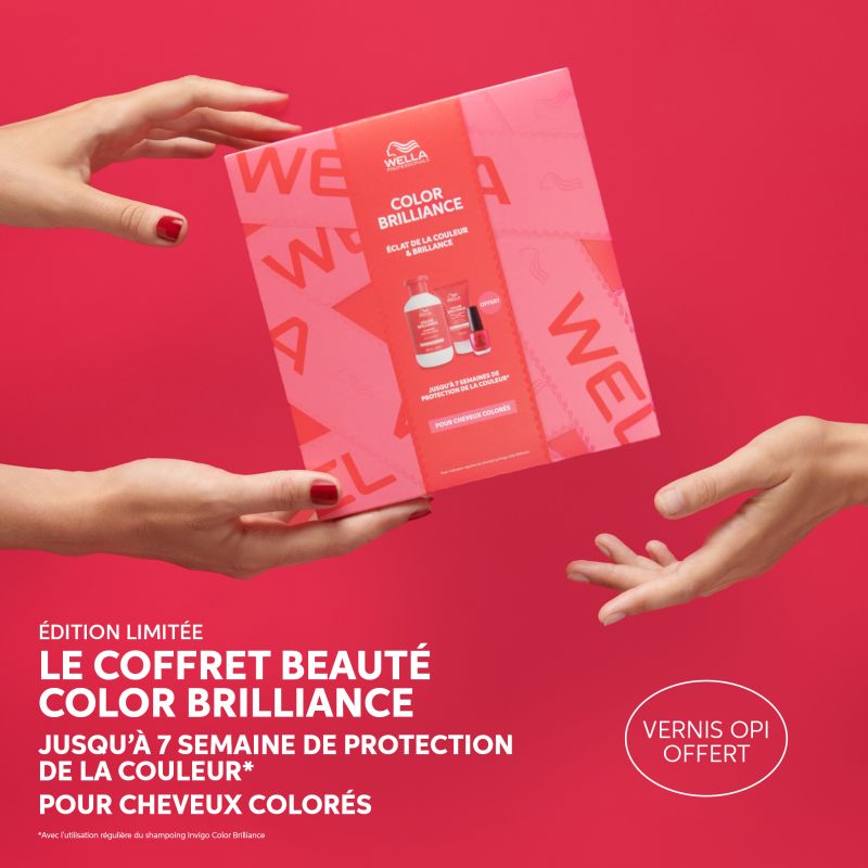Coffret pour cheveux colorés fins à moyens Invigo Color Brilliance Wella