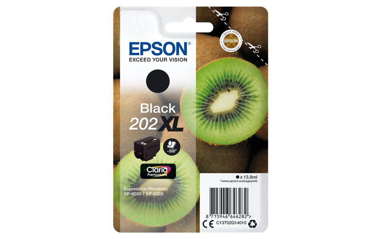 Tinte 202 XL / C13T02G14010 BlackTinte, Black