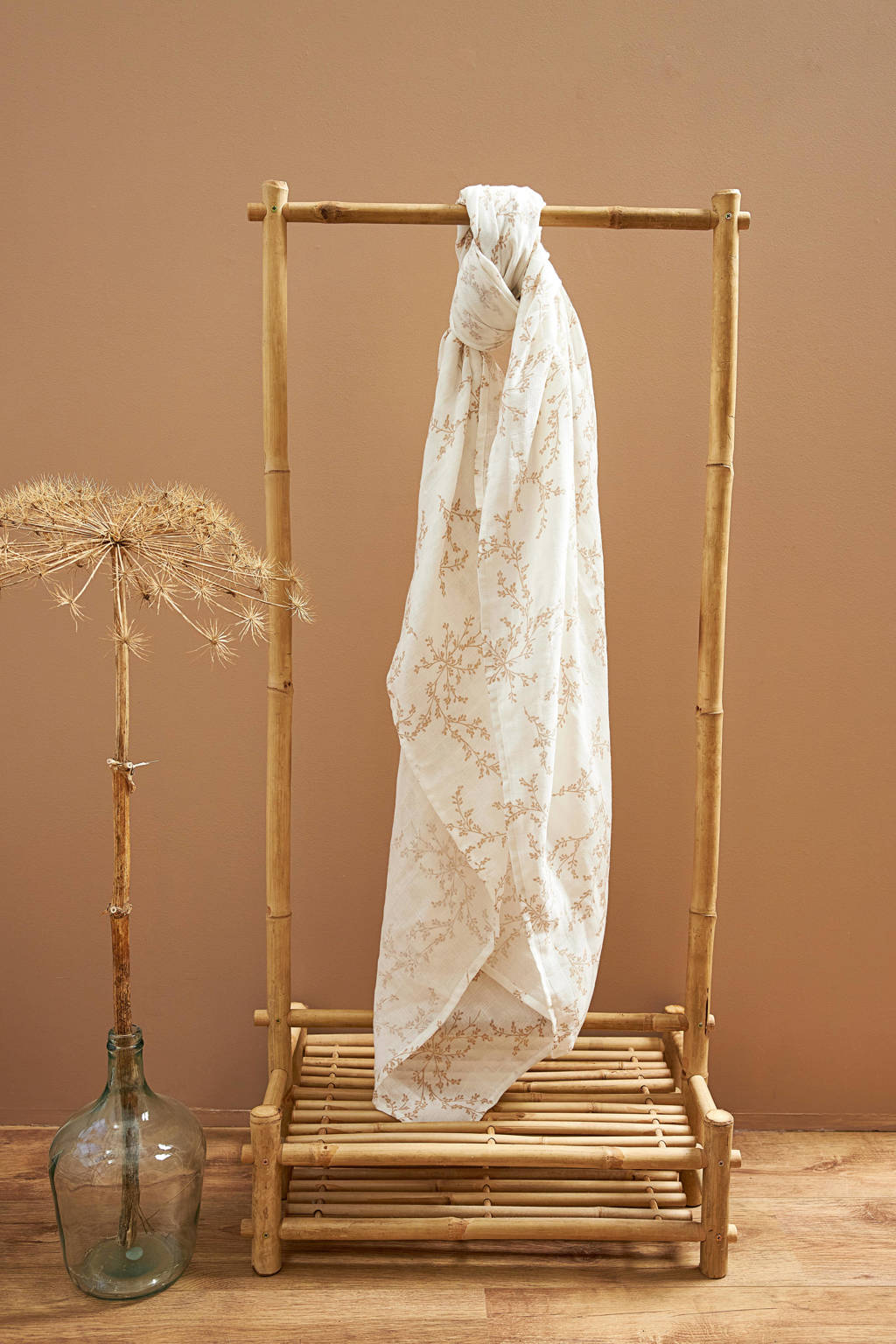 hydrofiele swaddles - set van 2 120x120 cm Branches sand