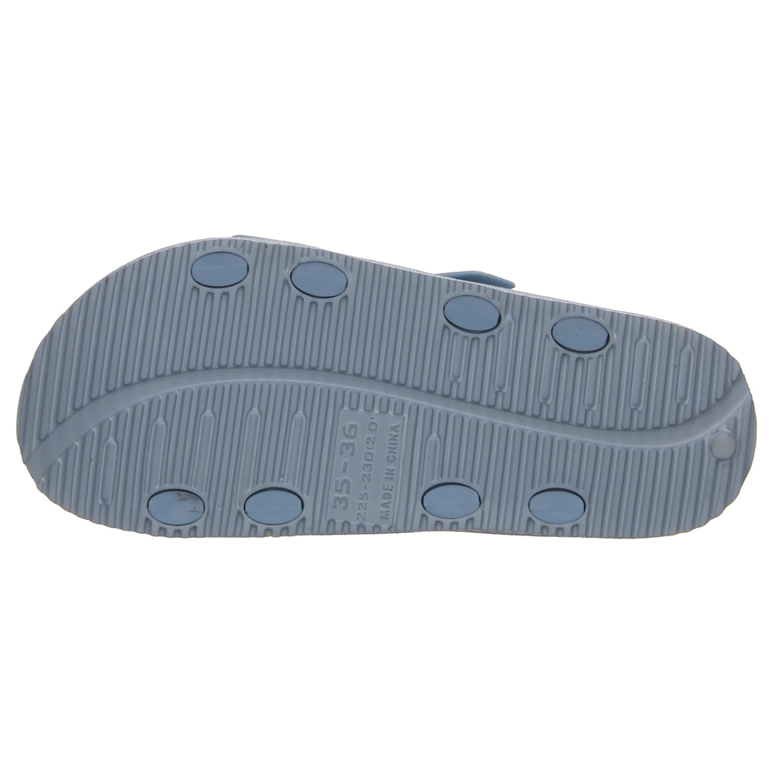 Fashy Badelateschen hellblau blau