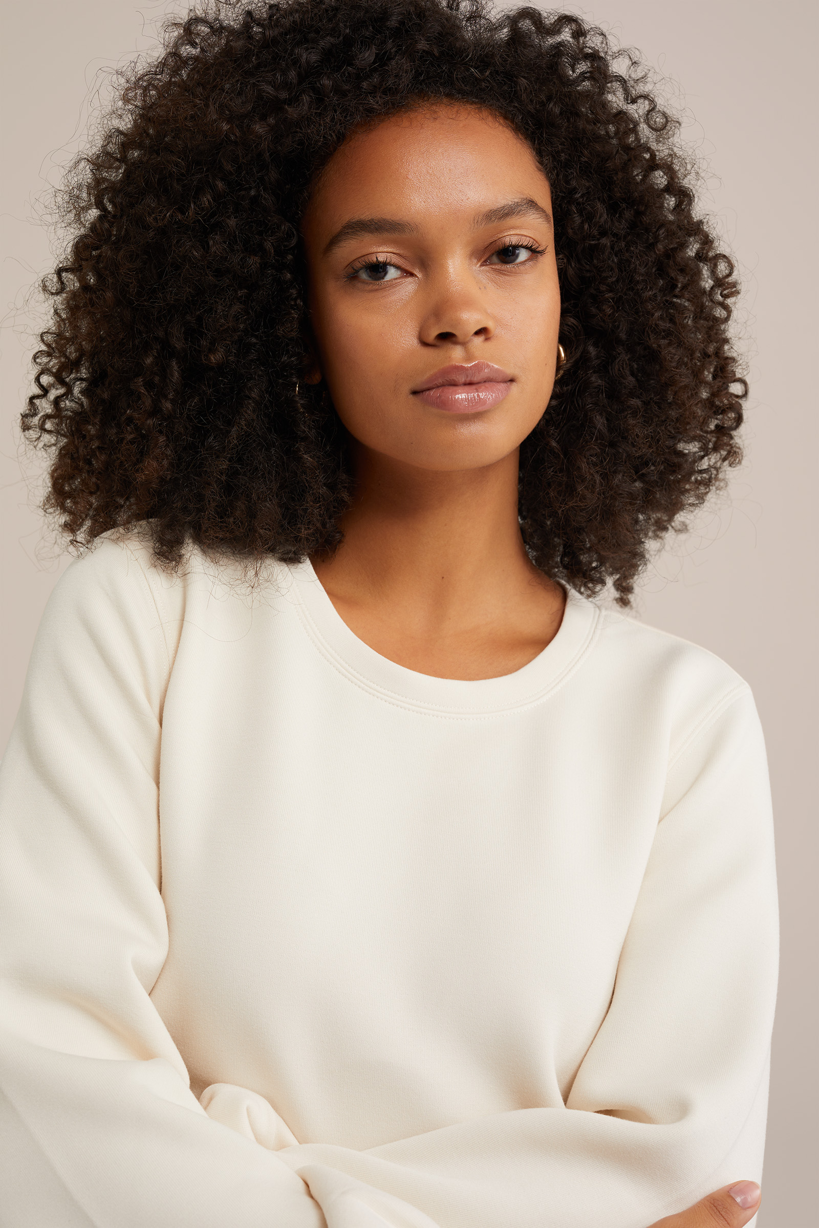 sweater WE Fashion Ecru
