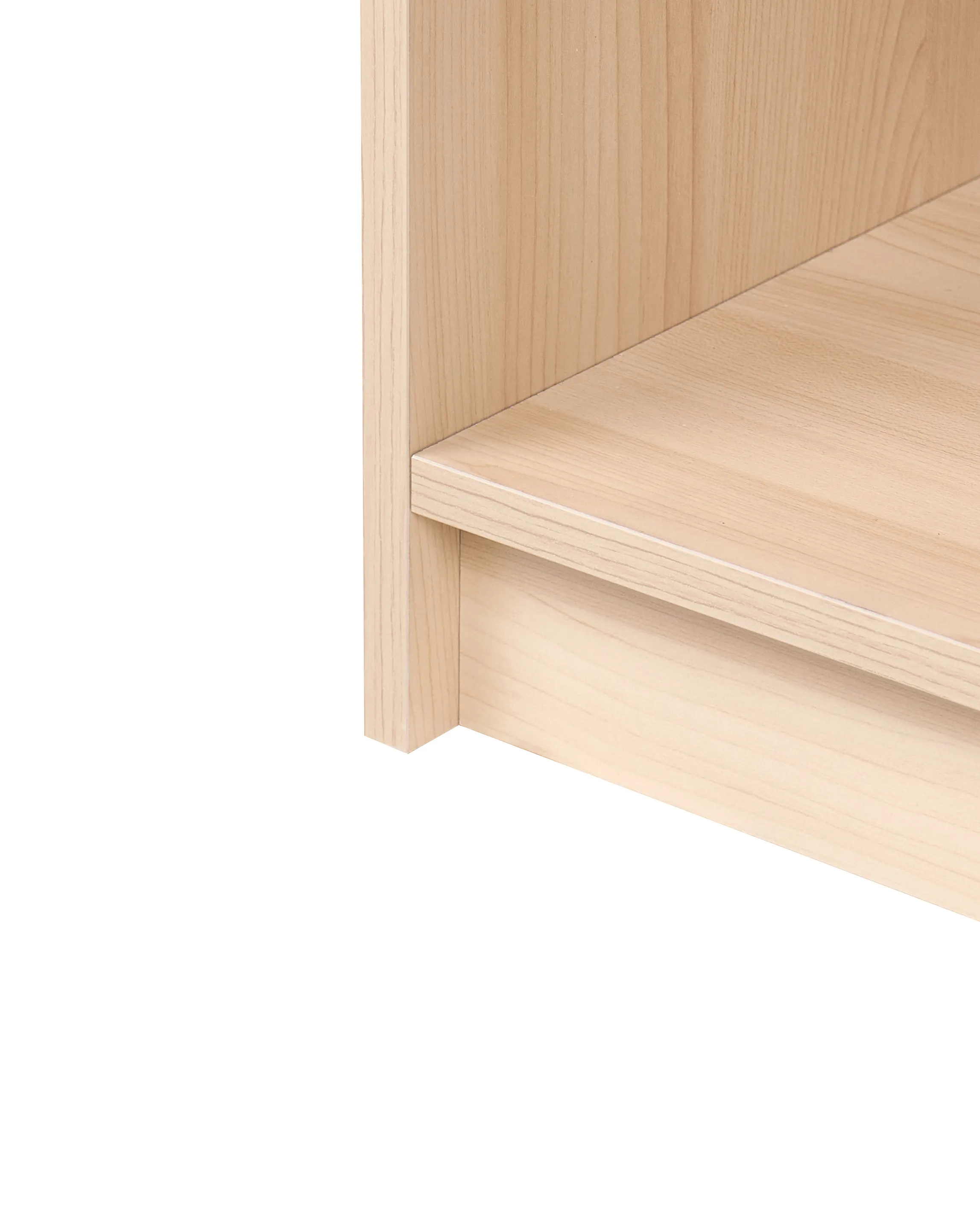 Boekenkast met 3 planken ZEHNA 117 cm Lichtbruin