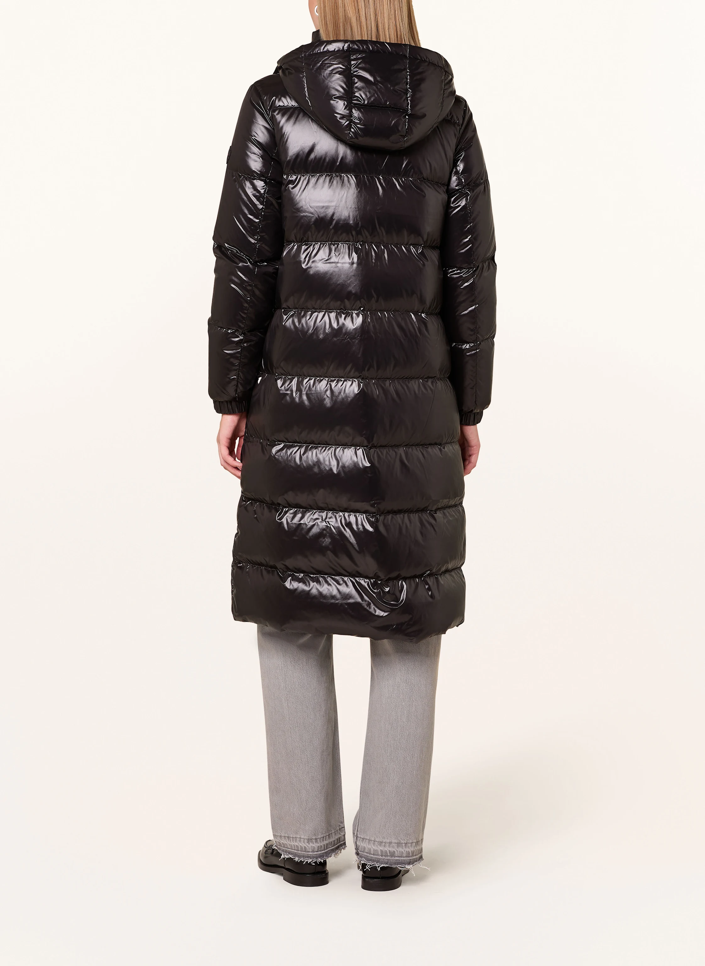 TOMMY HILFIGER Daunenmantel mit abnehmbarer Kapuze