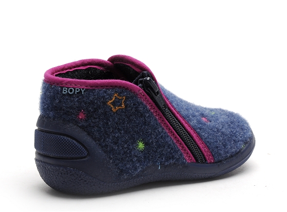 Bopy chaussons bebe anuit bleu