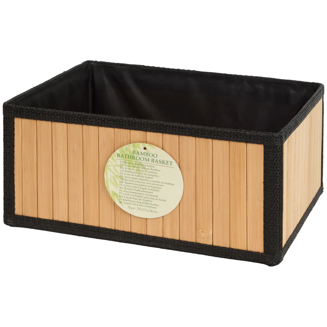 Panier en bambou