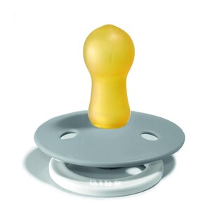 BIBS Glow Fopspeen 0-6 Maanden Sage/Cloud 2ST