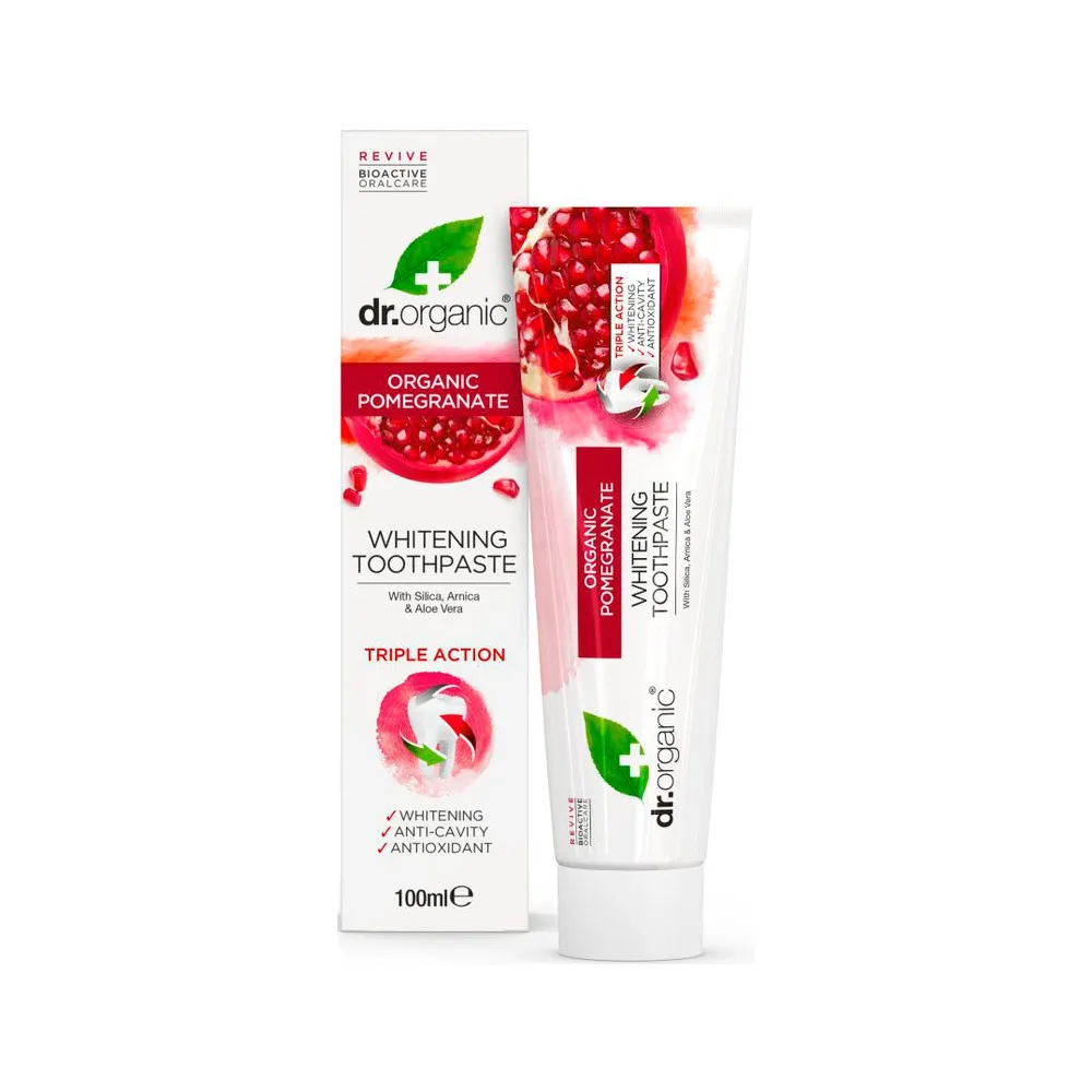 Dr. Organic Pomegranate Toothpaste - 100 ml