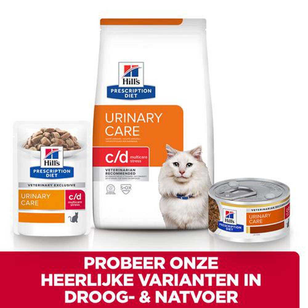 Hill's Prescription Diet Urinary Care c/d - Kattenvoer - 3000 Gram - kip
