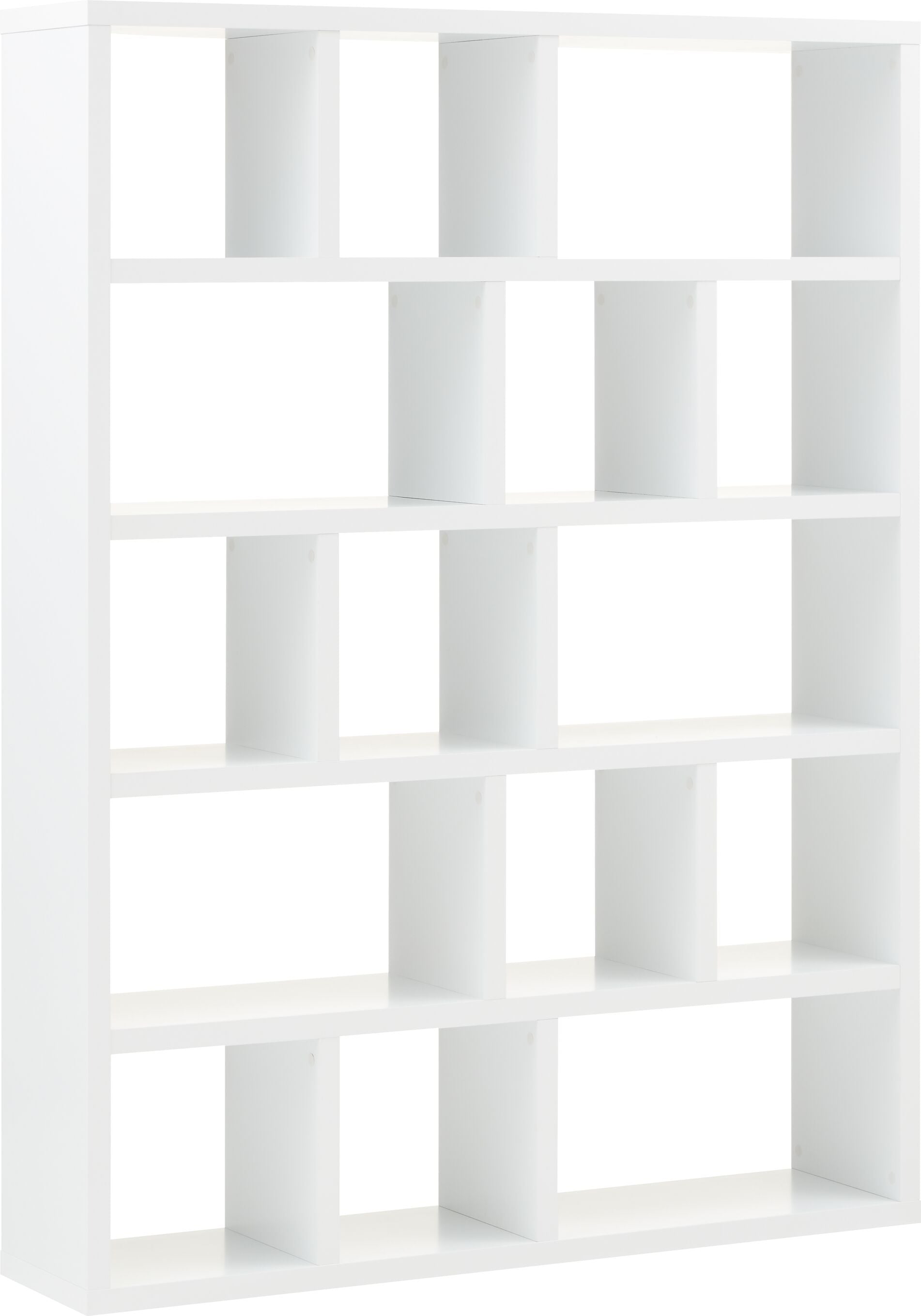 INDUS Regal - Weiss / B: 150.0 cm x T: 34.0 cm x H: 198.0 cm