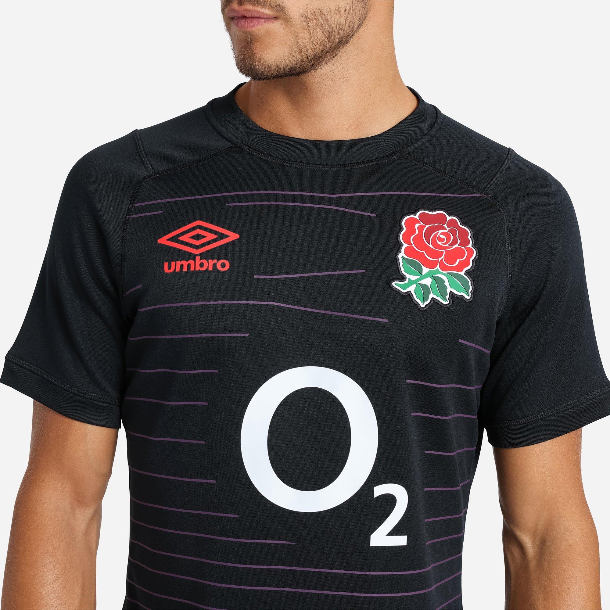 Umbro England Rugby Away Replica Shirt 2022 Mens