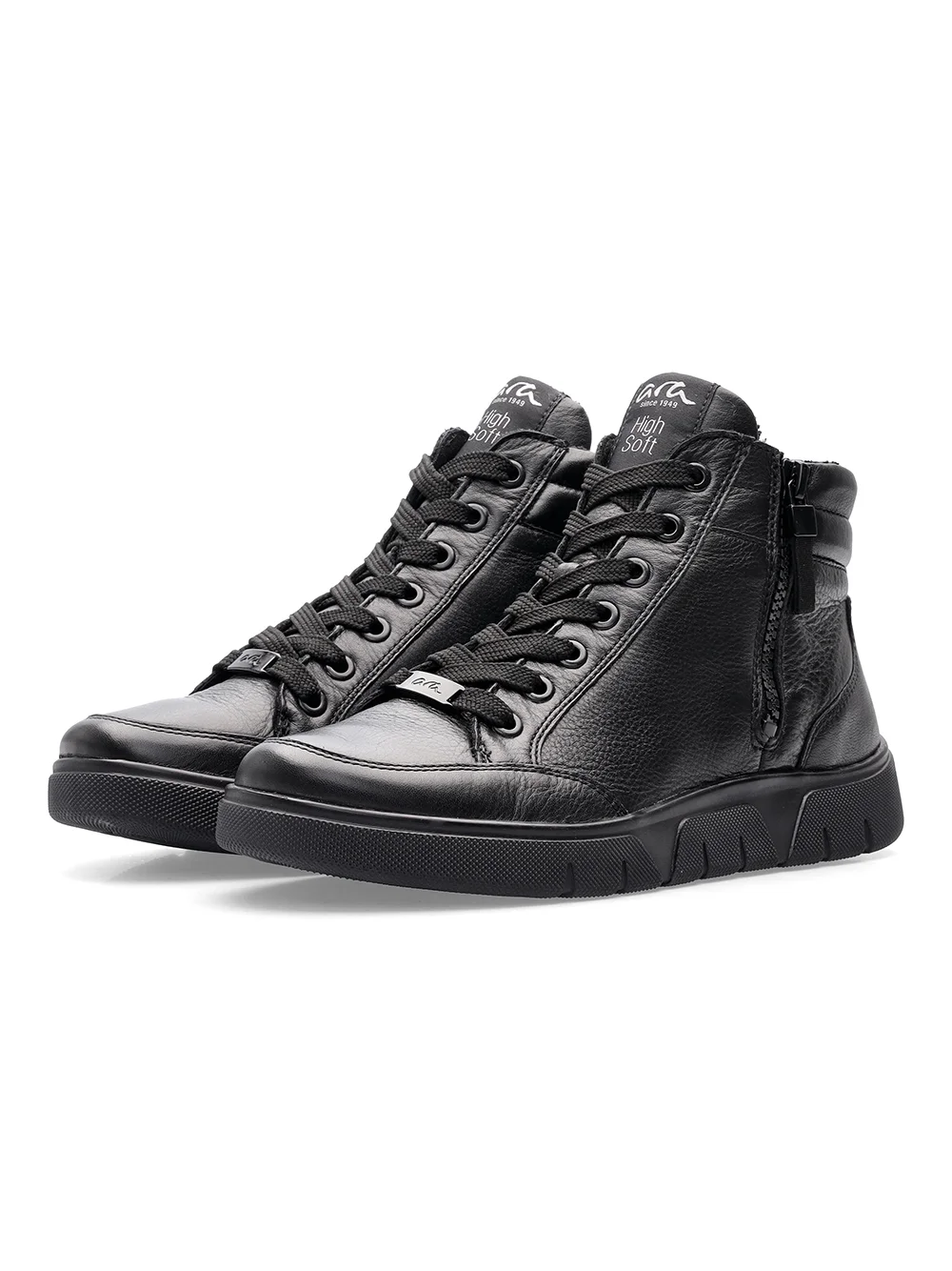 Hightop Sneaker Rom-Sport schwarz