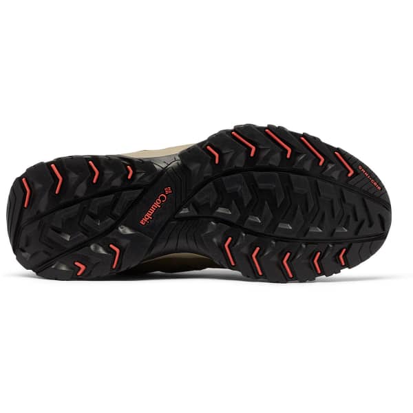 Chaussure de randonnée basse COLUMBIA REDMOND III WP WMNS PEBBLE, RED COR