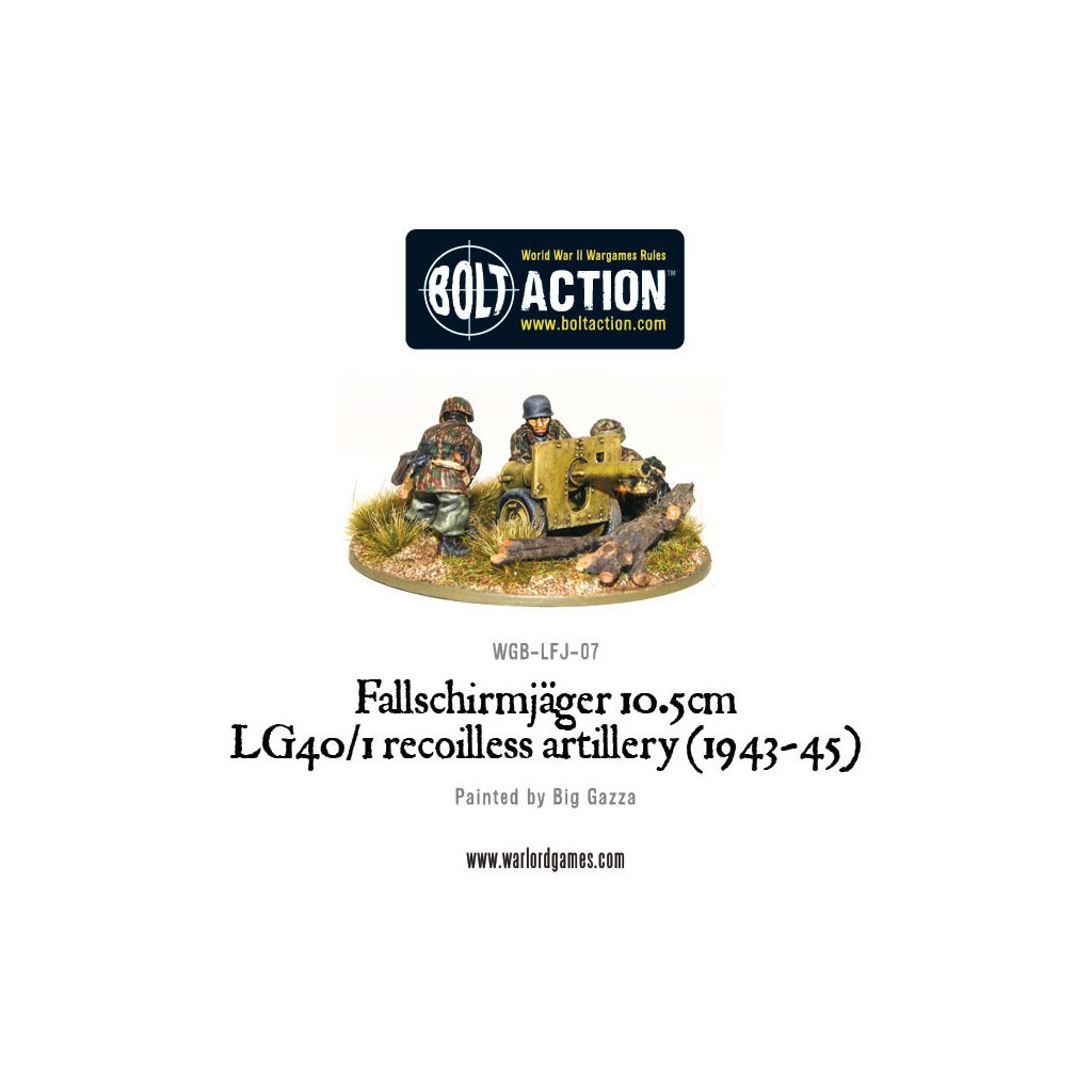 Bolt Action - German - Fallschirmjager 10.5cm LG40/1 Recoilless Artillery (1943-45)